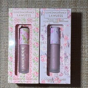 LAWLESS love, shack, fancy, 
Lip Plumping Gloss
